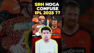 SRH Hoga Confuse IPL 2025 Main  IPL 2025 Retain and Mega Auction Date shorts megaauction [upl. by Jeritah]