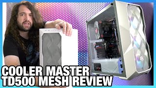 Cooler Master TD500 Mesh Case Review 100 Airflow ShowDown [upl. by Acker]