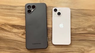 Fairphone 4 vs iPhone 13 Mini [upl. by Juley]