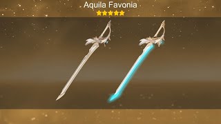 Aquila Favonia before after Ascension  Genshin impact [upl. by Atram]