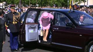 Elizabeth II en France  accueil royal [upl. by Ky]