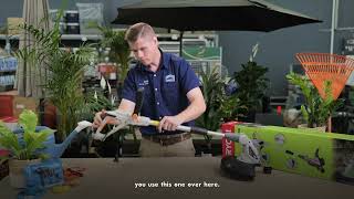 Features amp Benefits of the Ryobi RLT550  With Chamberlain [upl. by Dola]