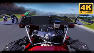 Visor Cam Honda NSR 250R 1995 at Mugello Circuit Single Race Ride 5  4K 60FPS [upl. by Quillon505]