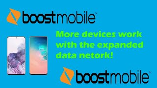 Boost Mobile Update Expanded Data Network [upl. by Sandell]