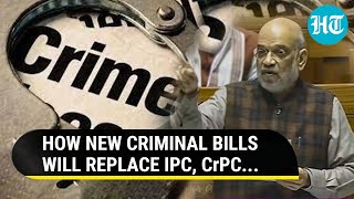 Indias New Criminal Bills Death For Mob Lynching Trial In Absentia  What Shah Told Lok Sabha [upl. by Shena435]