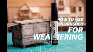 HOW TO USE OIL BRUSHER FOR WEATHERING‼️FOR DIECAST AND MODELKIT  WEATHERING [upl. by Enenaej]