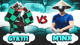 TGR GTK111🇳🇵 Vs M1NX🇧🇩  1vs1 Most Demanded Match 🍷🗿 [upl. by Immaj901]