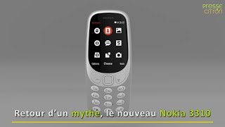 MWC Le retour dun mythe le nouveau Nokia 3310 2017 [upl. by Debra]