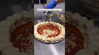 Virat Birthday special pizza 🍕😋shorts short viratkohli pizza [upl. by Sucul]