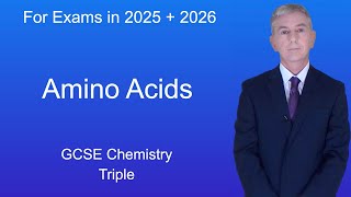 GCSE Chemistry Revision quotAmino Acidsquot Triple [upl. by Silra]