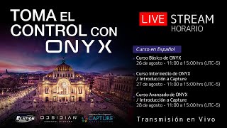 Obsidian Control Systems Capacitaciones ONYX en Español  Parte 1 [upl. by Idolah8]