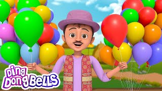 गुब्बारे वाला  Gubbare Wala  Hindi Baby Poem  Rhymes for Kids and Toddlers  Hindi Balgeet [upl. by Einwahs]