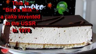 What to try in Russia  Birds Milk Cake [upl. by Hawk]