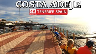 TENERIFE  COSTA ADEJE  Beautiful Walk in Perfect Weather 😎 4K Walk ● January 2024 [upl. by Solrac839]