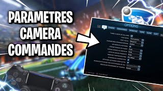 TUTO ROCKET LEAGUE REGLAGE PARAMETRE CAMERA ET COMMANDE [upl. by Rengia]