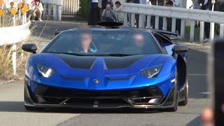 超爆音‼ランボルギーニ アヴェンタドール SVJ ロードスター エキゾテック ジャパン加速サウンド ‼ Lamborghini Aventador SVJ LP7704 Roadstar [upl. by Ennasil]