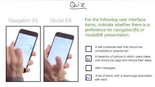 Modal Presentation vs Navigation  UIKit Fundamentals [upl. by Lanctot927]