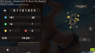 osu 683⭐Will Stetson  Despacito ft R3 Music Box Expert DT S 9422 [upl. by Ahsok]