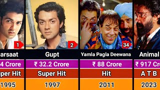 Bobby Deol Hits and Flops Movies List  Bobby Deol All Movies List [upl. by Ayocal]