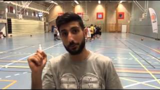 Ari Amin från Hammarkullen Basket om Region Södras coach clinic 2527 sep 2015 [upl. by Akselaw]