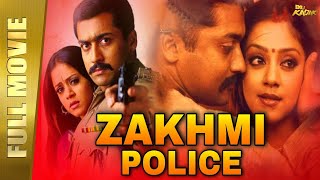 Zakhmi Police Kaakha Kaakha Full Movie Hindi Dubbed  Suriya Jyothika Jeevan  B4U Kadak [upl. by Egedan474]