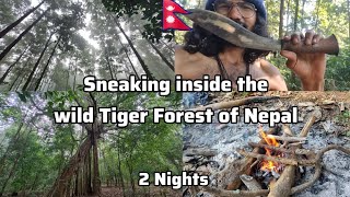 Sneaking into the Heart of Bardiya Two Days in the Tiger’s Domain Indian in Nepal 🇮🇳 🇳🇵 [upl. by Akehsyt]