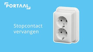 Stopcontact vervangen [upl. by Isborne]