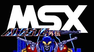 Aleste Gaiden MSX [upl. by Anawahs42]