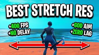 The BEST Stretched Resolution in Fortnite FPS Boost amp 0 Input Delay [upl. by Ierna521]