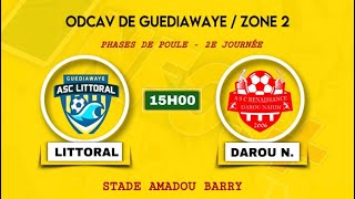 EN DIRECT NAVETANE GUEDIAWAYE 2425 ZONE 2 MATCH DAROU N VS LITTORAL [upl. by Torbart]