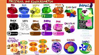 Free Preschool amp Kindergarten Learning activities [upl. by Tarrant765]