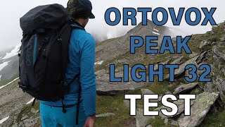 ORTOVOX PEAK LIGHT 32  super leichter Hochtouren Rucksack  DER TEST  Review [upl. by Butte]