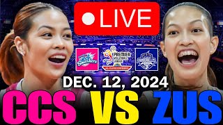 CREAMLINE VS ZUS COFFEE 🔴LIVE NOW  DECEMBER 12 2024  PVL ALL FILIPINO CONFERENCE 2024 pvllive [upl. by Raddi]