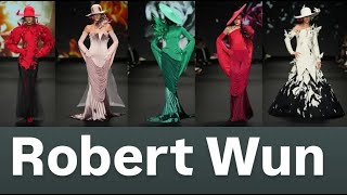 Robert Wun Haute Couture FallWinter 202425 [upl. by Ahsirtak411]