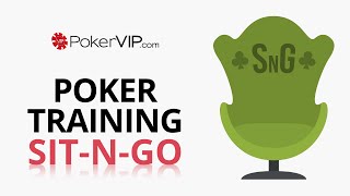 💎 🂾 Poker Training No Limit Hold Em  SnG Know it All Part 1 [upl. by Odrareve]