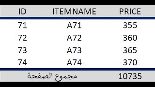 مجموع كل صفحة علي حدة في تقرير اكسس الجمع التراكمي  Sum each sheet in Access Report [upl. by Pollitt699]