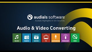 Audials 2016 in 120 Seconds Audio amp Video Converting [upl. by Quintus]