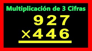 ✅👉 Multiplicaciones de 3 cifras ✅ Como multiplicar por 3 cifras [upl. by Eizdnil]