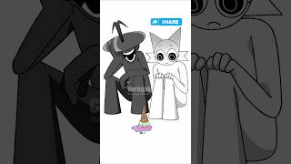 Do You Like Dropped Ice Cream Clurk x Wenda incredibox sprunki animation art shorts [upl. by Thurlow916]