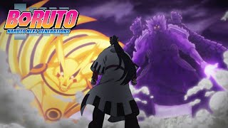 Kurama and Susanoo vs Jigen  Boruto Naruto Next Generations [upl. by Marlette]