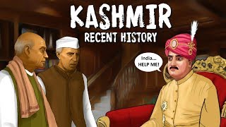 A brief history of Kashmirs recent events and accession to India [upl. by Yeldud586]