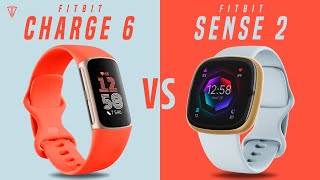 Fitbit Charge 6 VS Fitbit Sense 2 [upl. by Bysshe588]