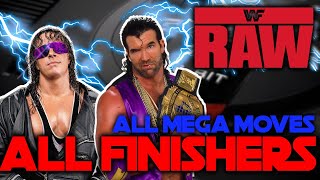 WWF Raw Sega Genesis All Finishers and Mega Moves [upl. by Byler316]