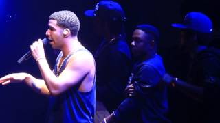 Drake on stage with Kendrick Lamar and ASAP Rocky [upl. by Wengert]