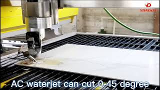 AC 5 Axis Water Jet With Prob System [upl. by Anna-Diane]