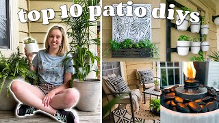 the BEST renterfriendly DIYs to transform your patio ☀️ [upl. by Inaboy]