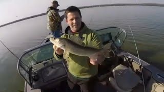 Walleye Opener 2021 ft Long LakeGrand Lake [upl. by Ydissahc]