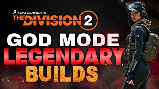 The Division 2  TOP 3 BEST SOLO Legendary PVE Builds For Year 6 Season 2 2024 [upl. by Flinn]