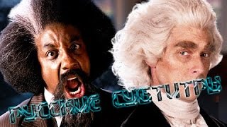 Русские Субтитры  Frederick Douglass vs Thomas Jefferson ERB  Season 5 [upl. by Balkin949]