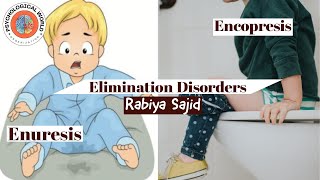 Elimination Disorders DSM5 TR in UrduHindi  Enuresis  Encopresis  Causes  Treatment  Rabiya [upl. by Belen]